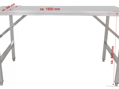 Miza catering 150 x 60 cm