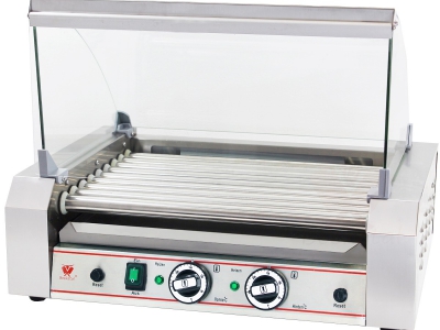 Hot dog roller - žar (9 valjev)