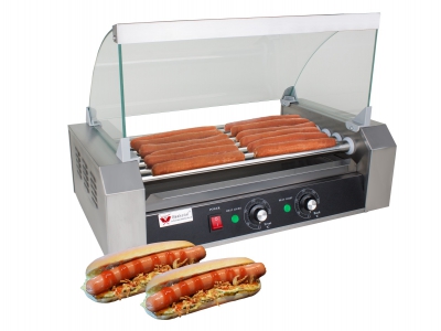 Hot dog roller - žar (11 valjev)