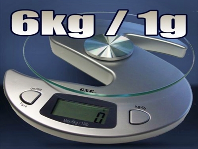 Kuhinjska tehtnica 6kg