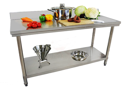 Inox delovna miza 120 cm