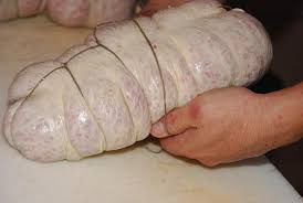 Svinjsko slepo črevo Kulen (svinjske kape)  SREDNJE