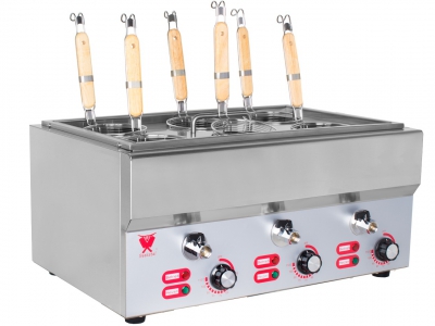 Kuhalnik testenin 6 košar