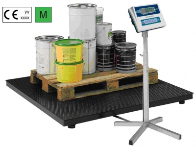 Tehtnica skladiščna 125 x 125 cm / 3 T (overjena)