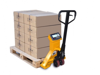 Paletni viličar s tehtnico 2T