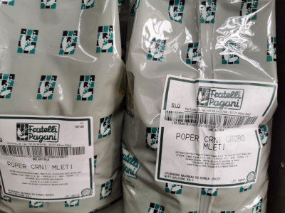 Poper črni grobo mleti 1kg