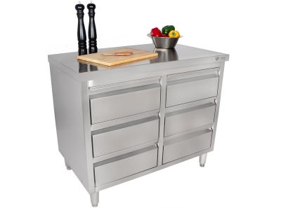 Predalnik inox 100 x 60 cm