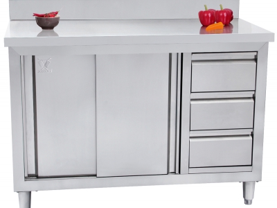 Inox delovni pult 160 x 70 cm