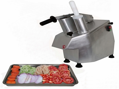 Stroj za rezanje zelenjave in ribanje sira