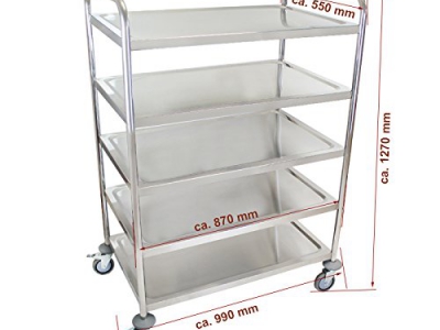 Servirni voziček 5 etaž